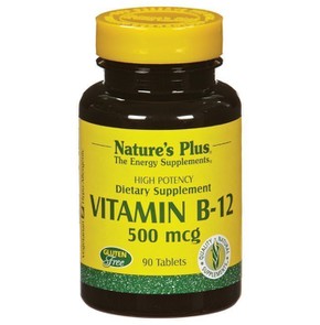 Vitamin B12 500mcg (90 Ταμπλέτες)