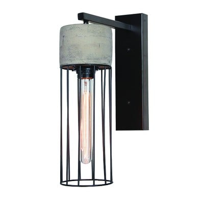 Wall Light Concrete-Wisk 1Χε27 D12 Υ36 Μ25