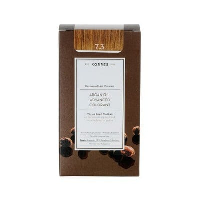 Korres Argan Oil Advanced Colorant Μόνιμη Βαφή Μαλ