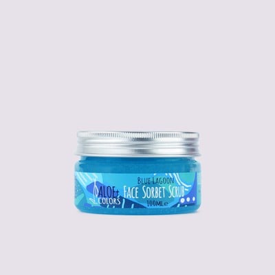 Aloe Colors Blue Lagoon Face Sorbet Scrub 100ml