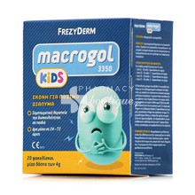 Frezyderm Macrogol 3350 Kids - Δυσκοιλιότητα, 20 φακελίσκοι x 4gr