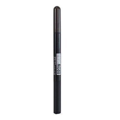 MAYBELLINE Brow Satin Duo Pencil Μηχανικό Μολύβι Φρυδιών No.05 Black Brown ( Σρογγυλη Μύτη)