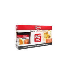 Lanes Promo (-50% Στο 2ο Προϊόν) Vitamin C 1000mg  Συμπληρώματα Βιταμίνης C 30 ταμπλέτες & Royal Tonic 1000mg Αμπούλες Ενίσχυσης Του Ανοσοποιητικού 10x10ml