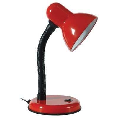 Desk Lamp Spiral Ε27 Red Ηd2028Rd