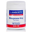 Lamberts Manganese 4mg - Μαγγάνιο, 100tabs (8249-100)
