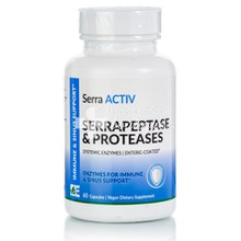Dynamic Enzymes Serra Activ (Serrapeptase & Proteases), 60caps