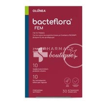 Olonea Bacteflora Fem - Προβιοτικά για Γυναίκες, 30 veg. caps