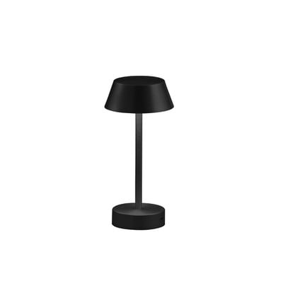 Table Lamp Rechargeable Black Led 6W 3000K Princes