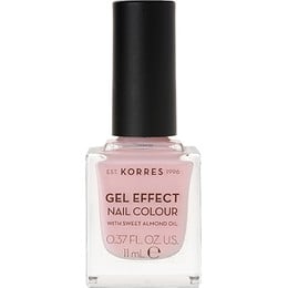 Korres Gel Effect Nail Colour No.5 Candy Pink Βερνίκι Νυχιών, 11ml