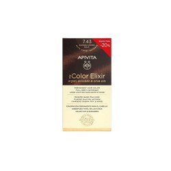 Apivita Promo (-20% Reduced Initial Price) My Color Elixir Dye 7.43 Blonde Bronze Honey 1 piece