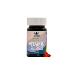 Kaiser Vitamin D3 1000IU Dietary Supplement With Vitamin D3 For Good Bone & Immune Function 120 capsules