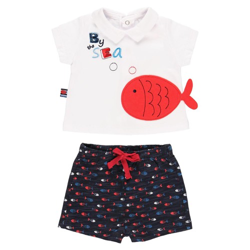 Boboli Pack Knit ''Fish'' for Baby Boy (122128)