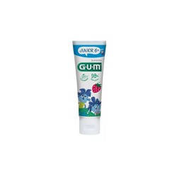 Gum Junior Παιδική Οδοντόκρεμα 6+ Ετών Mε Γεύση Φράουλα 50ml 