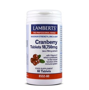 Lamberts Cranberry Tablets 18,750mg (as a 750mg ex