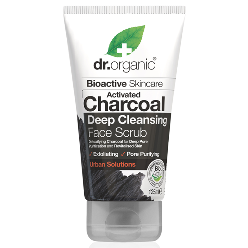 Activated Charcoal Deep Cleansing Face Scrub 