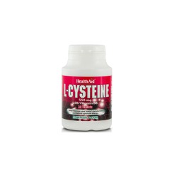 Health Aid L-Cysteine 550mg With Vitamin B6 Συμπλήρωμα Διατροφής Για Την Αύξηση Του Μεταβολισμού 30 ταμπλέτες