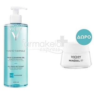 VICHY Purete thermale cleansing gel face & eyes 40