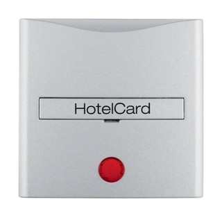 Berker R.Classic Hotel Keycard Plate White Alumini
