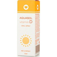 Aquasol Vitamin D3 400 IU Oral Spray 15ml - Συμπλή