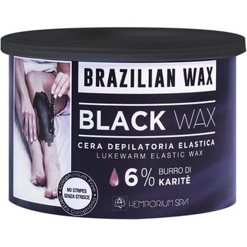 BRAZILIAN BLACK WAX 6% KARITE ΚΕΡΙ 400ml