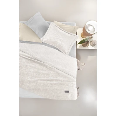 Σετ 2τμχ Κουβέρτα Bolzano Ivory 160x220 guy Laroch