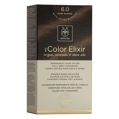 Apivita Βαφή Μαλλιών My Color Elixir No6,0 Ξανθό Σ