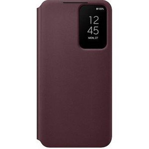 Samsung Smart Clear View Cover Galaxy S22 Burgundy