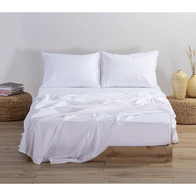 Σεντονι Basic Μ.λ.140x200+30 nef-nef Home Wear Whi