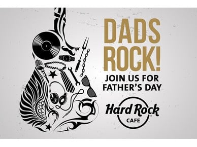 Οι μπαμπάδες… ροκάρουν για την Ημέρα του Πατέρα στο Hard Rock Café! 