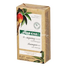 Klorane Shampoo Bar with Mango - Στέρεη Πλάκα για Ξηρά Μαλλιά, 80gr