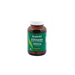 Health Aid Echinacea 1000mg Dietary Supplement Natural Antibiotic Ideal For Flu & Colds 60 tablets