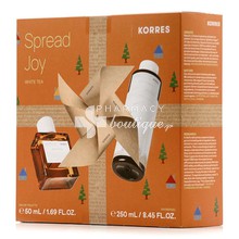 Korres Spread Joy Σετ White Tea Eau De Toillette - Γυναικείο Άρωμα, 50ml & Showergel - Αφρόλουτρο, 250ml
