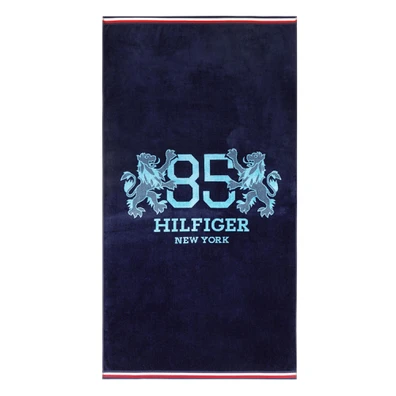 Πετσέτα Θαλάσσης Βελουτέ King Μπλε (Νavy) 90x170cm