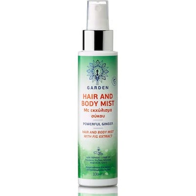 Garden Hair & Body Mist Powerful Ginger Ενυδατικό 