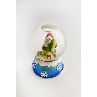 Snowball with Snowman on Blue Base 750131H