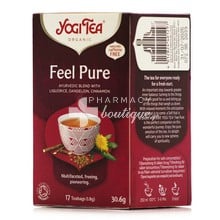 Yogi Tea Feel Pure - Τσάι Γλυκόριζα, Πικραλίδα, Κανέλα, 17 teabags
