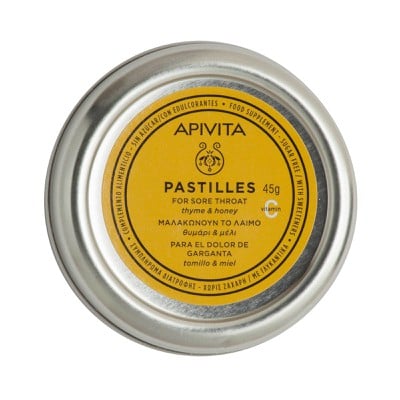 Apivita Παστίλιες με Θυμάρι & Μέλι 45gr