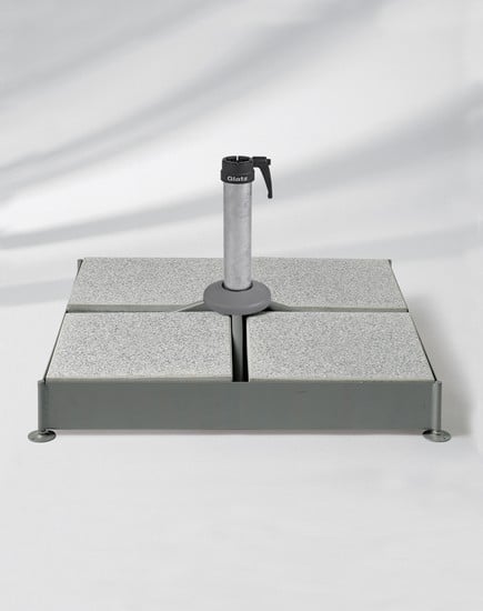 BASE 120 KG WITH SLABS AND SUPPORT TUBE M4