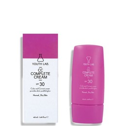 Youth Lab. CC Complete Cream SPF 30 Ενυδατική Κρέμα Προσώπου με Χρώμα για Κανονικές/Ξηρές Επιδερμίδες, 40ml