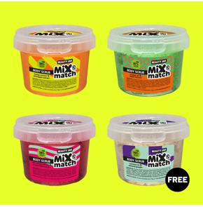 Beauty Jar 3+1 Mix & Match Body Scrub Set #1 Scrub