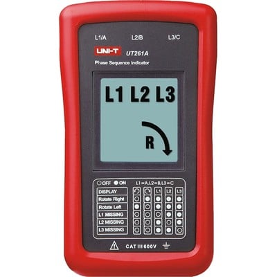 Phase Sequence And Motor Rotation Indicator 40V – 