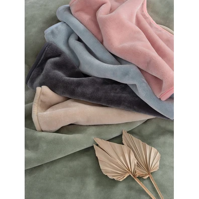 Κουβερτα Βελουτε 160x220 Dream Velour/2 Pink