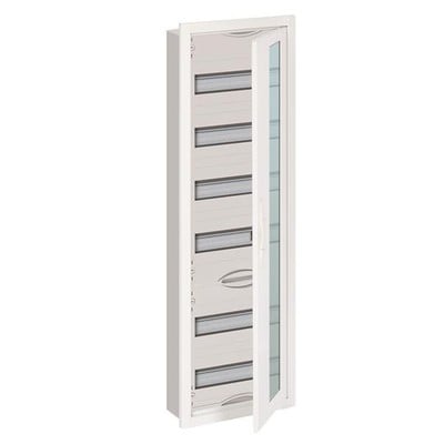 U61Te Distribution Board 6R Transparent Door