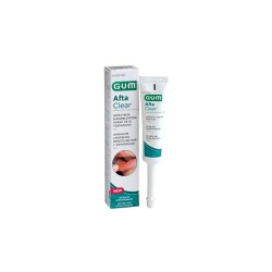 Gum Afta Clear Gel Topical Application Gel For the Treatment of Canker sores 10ml