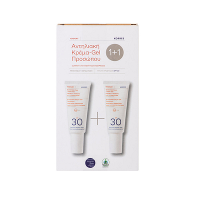 Korres Promo Yoghurt Sunscreen Face Cream-Gel SPF3