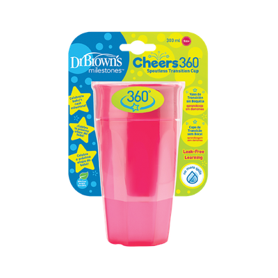 Dr. Brown' s Κύπελλο 360° 300 ml κορίτσι