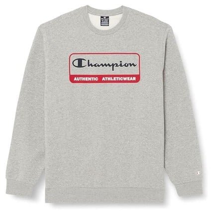 Champion Men Crewneck Sweatshirt (219162)-GREY