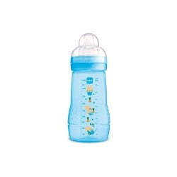 Mam Easy Active Silicone Baby Bottle 2+ Months Blue 270ml
