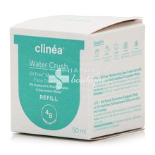 Clinea Water Crush Oil Free Moisturizing Face Cream Gel Refill - Ενυδατική Κρέμα Τζελ Προσώπου (ανταλλακτικό), 50ml