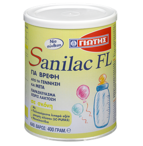 ΓΙΩΤΗΣ Sanilac FL Γάλα Σε Σκόνη Κατάλληλο Για Βρέφ